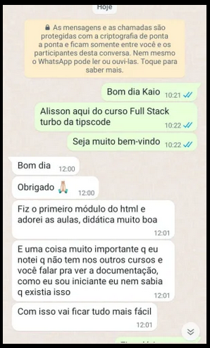 Curso Desenvolvedor Full Stack Turbo do Alisson Suassuna